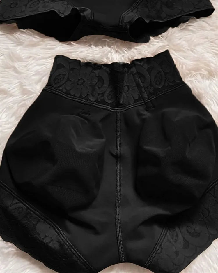 Pantalones cortos invisibles de cintura baja sin costuras